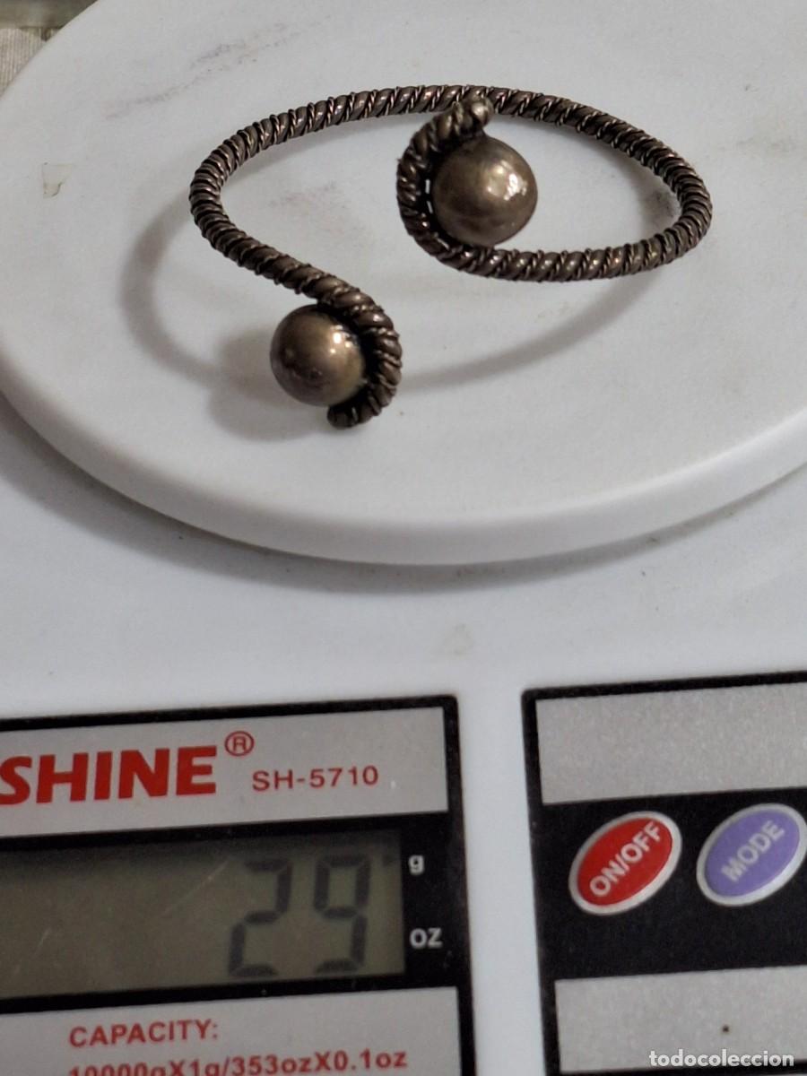 Joyeria: Antigua pulsera de plata . No lleva el sello . - Foto 3