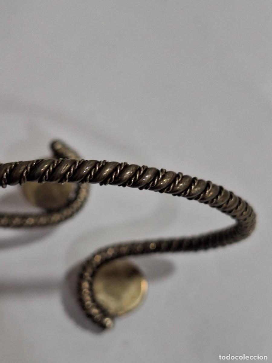 Joyeria: Antigua pulsera de plata . No lleva el sello . - Foto 8