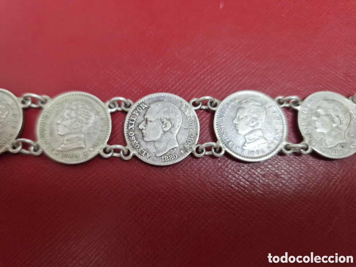 Joyeria: PULSERA DE PLATE HECHA DE 50 CT DE PLATA - Foto 5