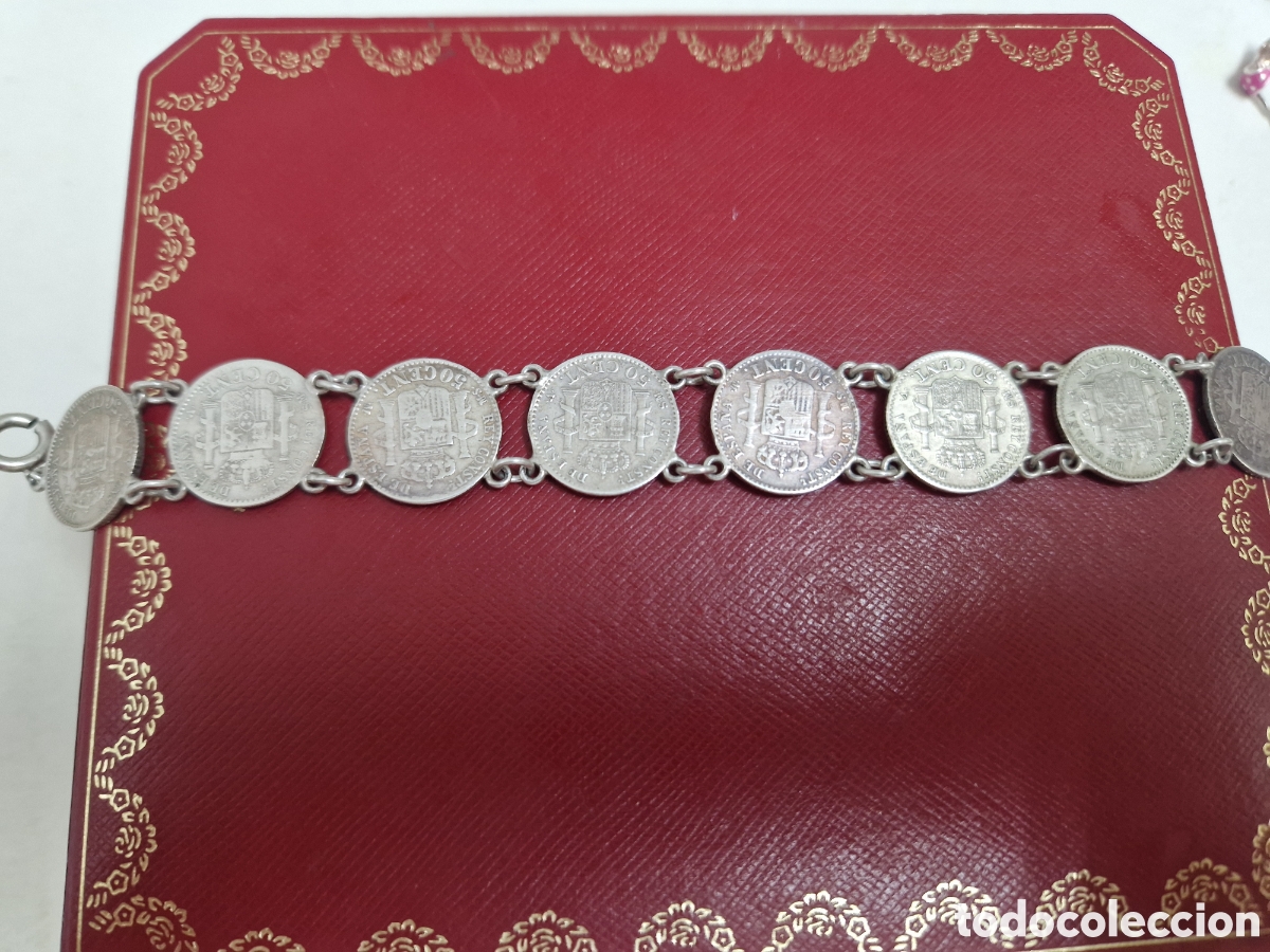 Joyeria: PULSERA DE PLATE HECHA DE 50 CT DE PLATA - Foto 6
