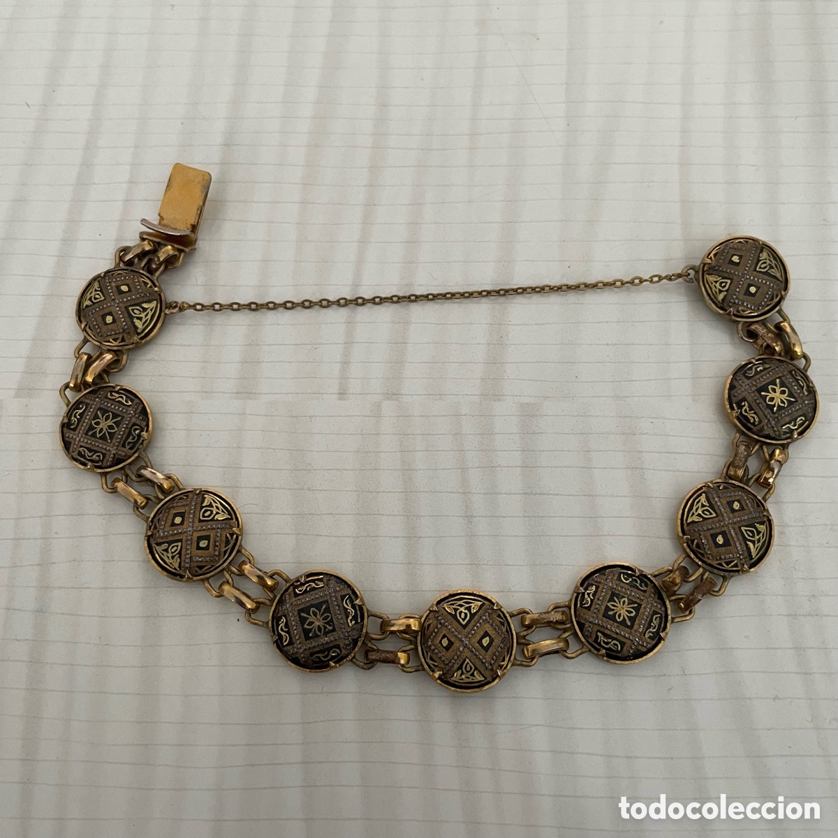 Joyeria: Pulsera Damasquinado / Pulsera Antigua - Foto 3