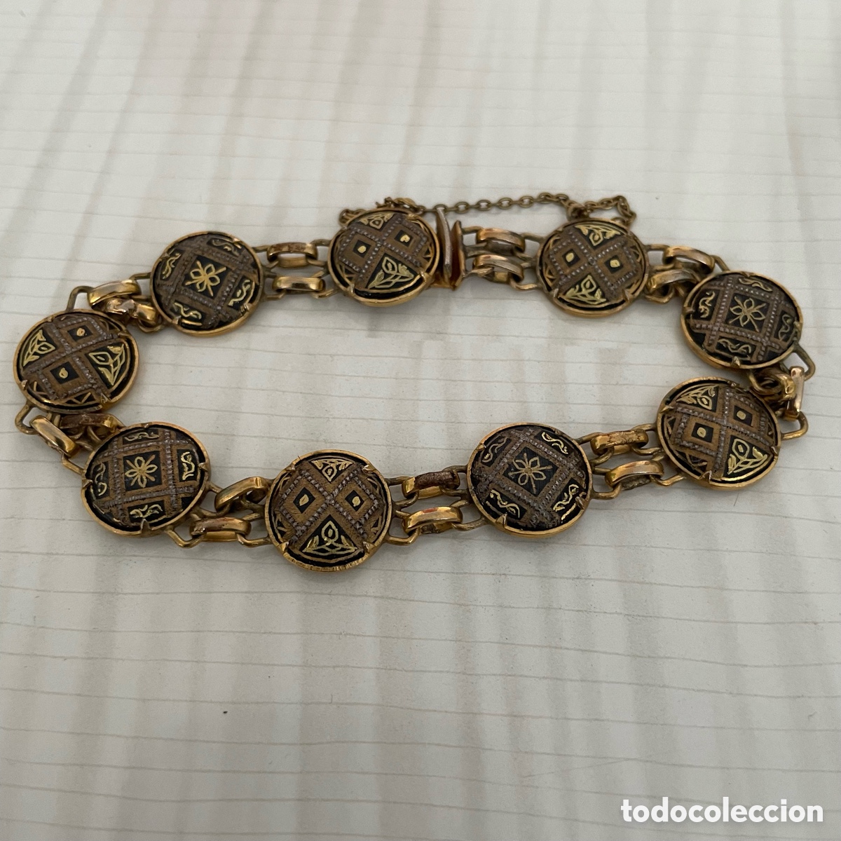 Joyeria: Pulsera Damasquinado / Pulsera Antigua - Foto 4