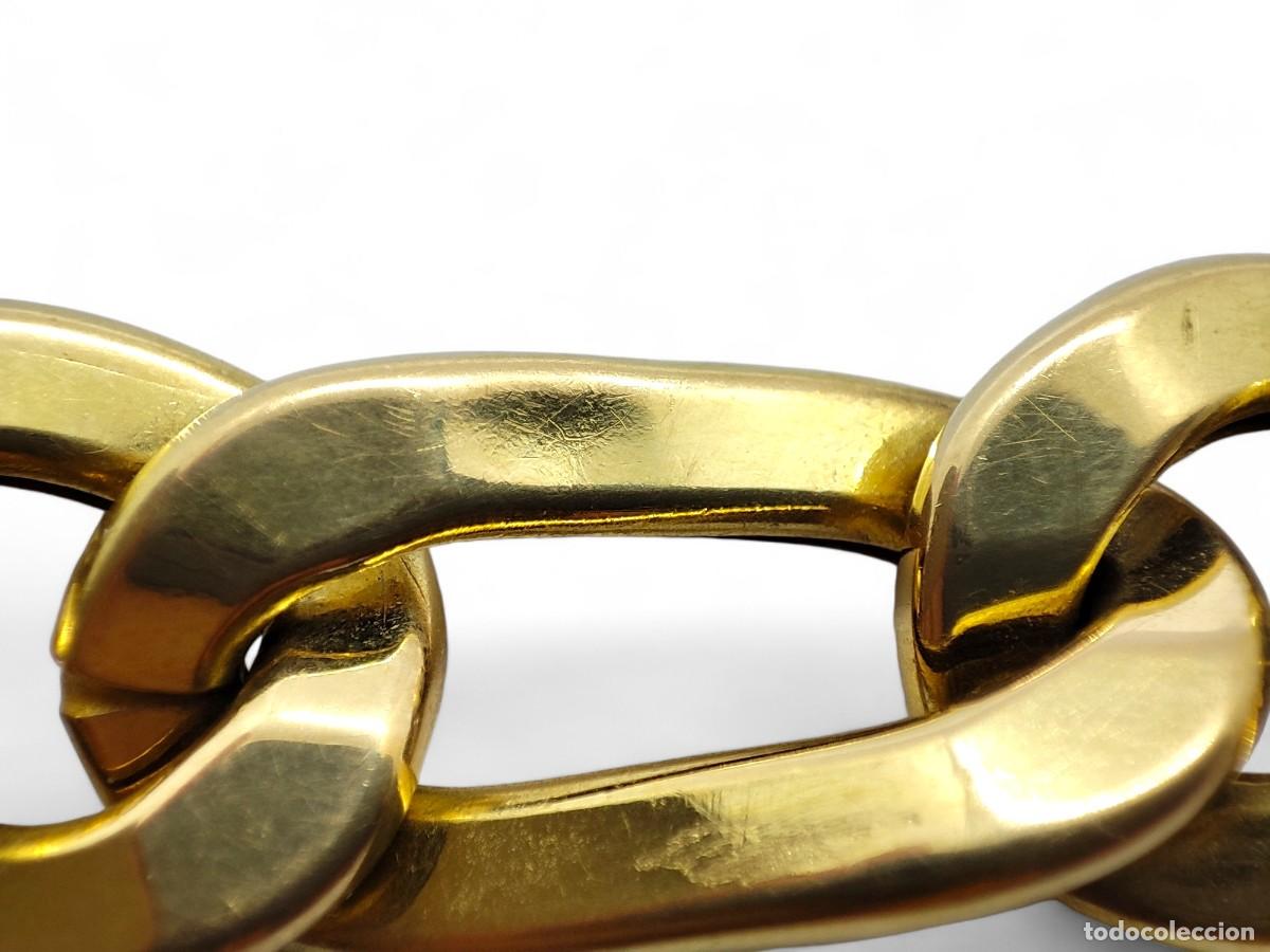Joyeria: Pulsera Oro 18 Quilates Eslab&oacute;n Tres Uno - Foto 5