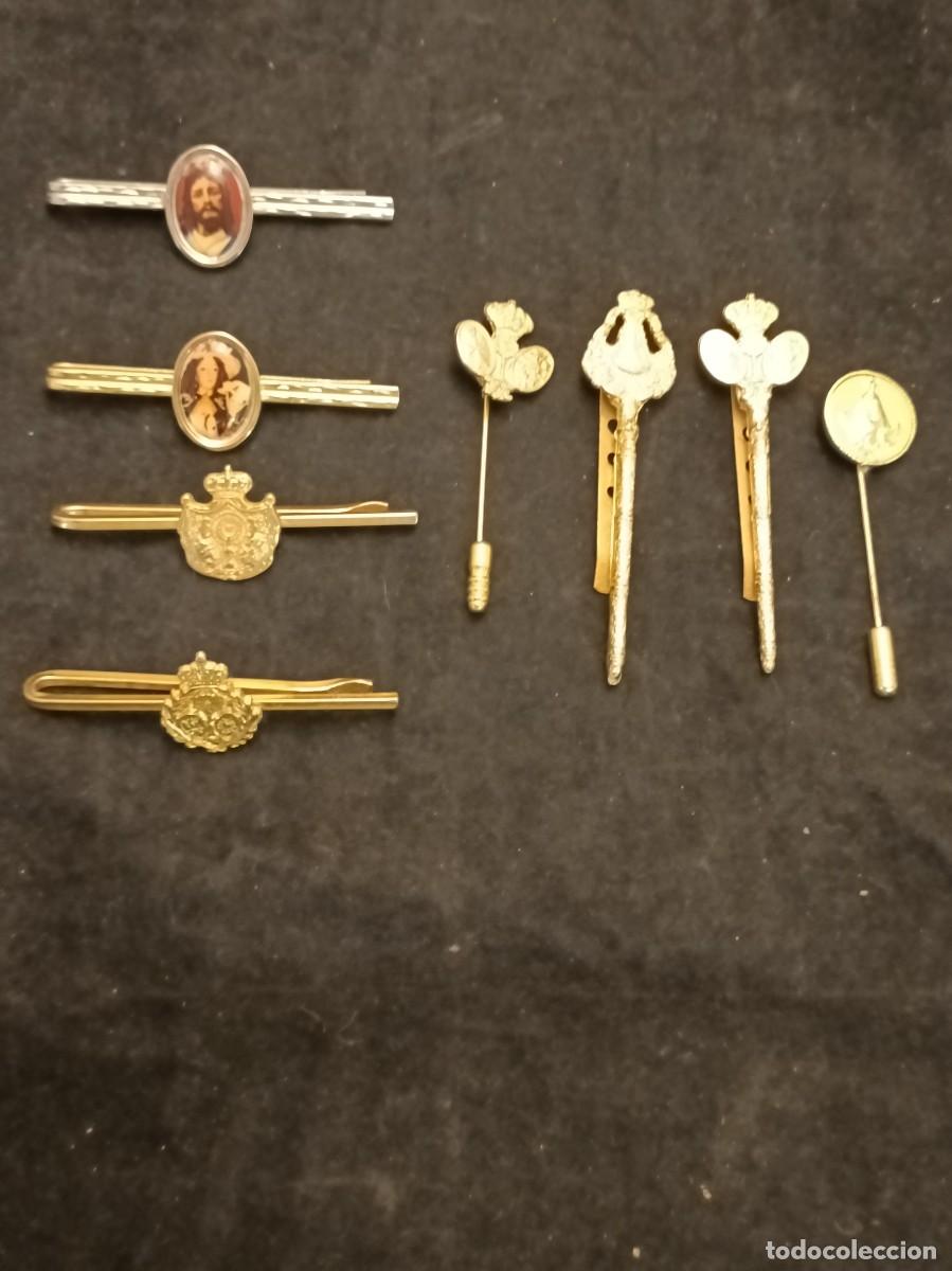 Joyeria: Lote de alfileres y pisacorbatas - Foto 1