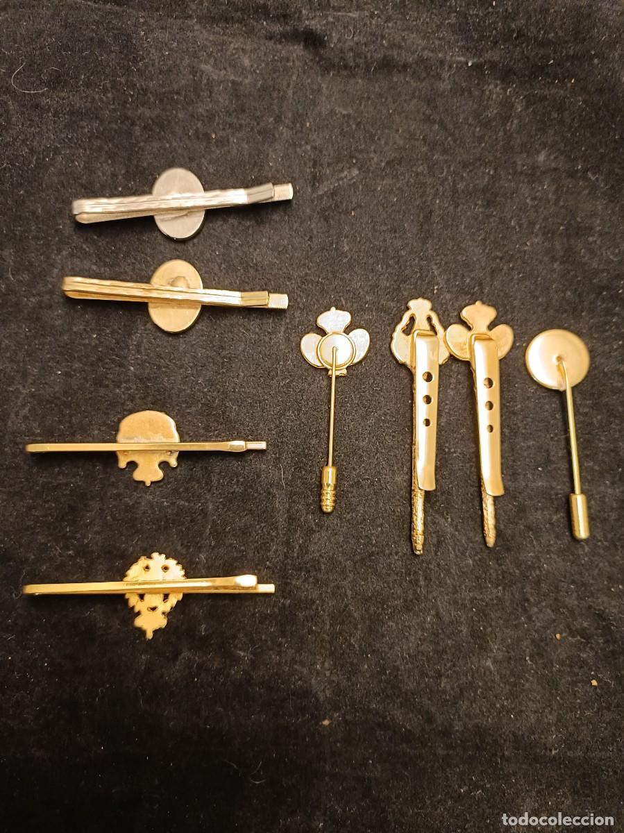 Joyeria: Lote de alfileres y pisacorbatas - Foto 4