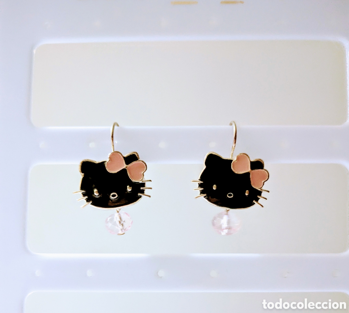 Joyeria: Hello Kitty black acero esmaltado - Foto 2