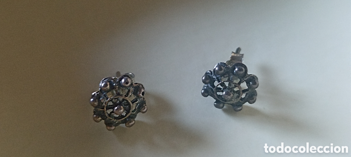 Joyeria: Pendientes de tuerca tipo charro - Foto 1