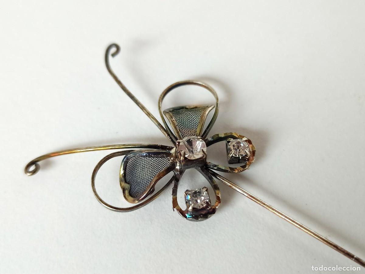 Joyeria: Alfiler de sombrero vintage - Foto 1
