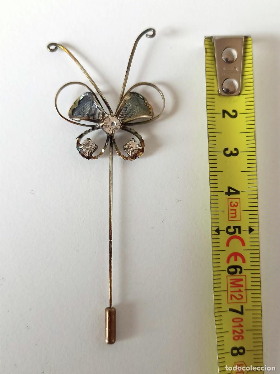 Joyeria: Alfiler de sombrero vintage - Foto 2