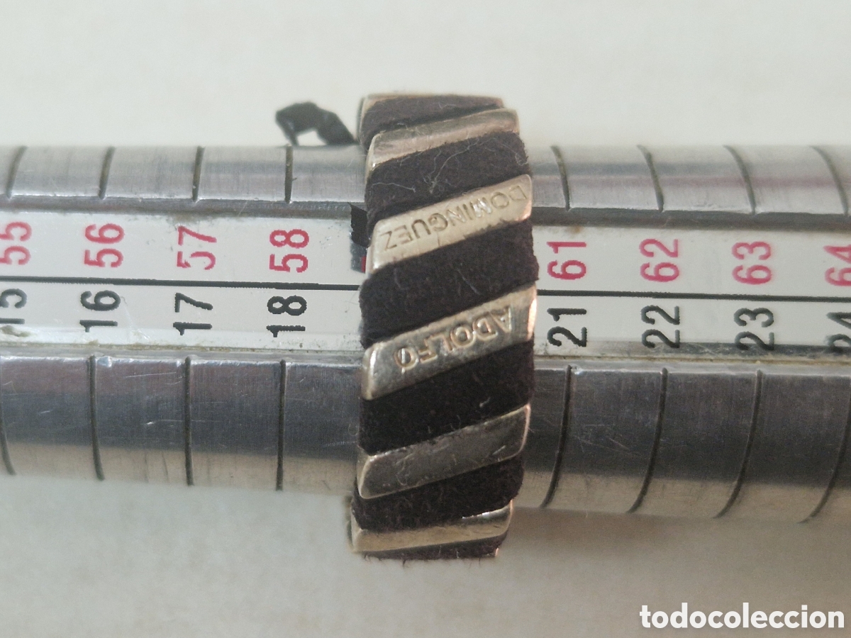 Joyeria: ANILLO DE PLATA ADOLFO DOMINGUEZ - Foto 10