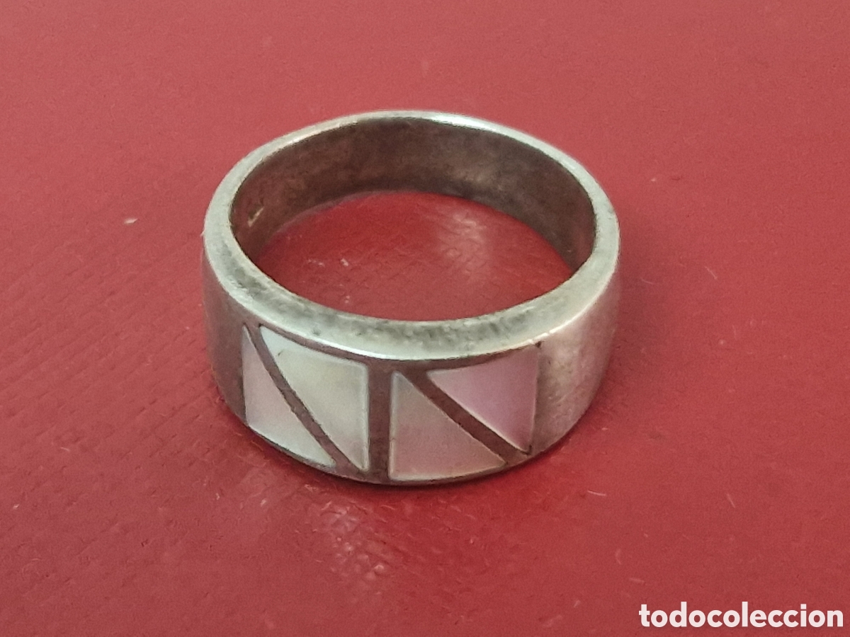 Joyeria: ANILLO PLATA Y NACAR - Foto 2