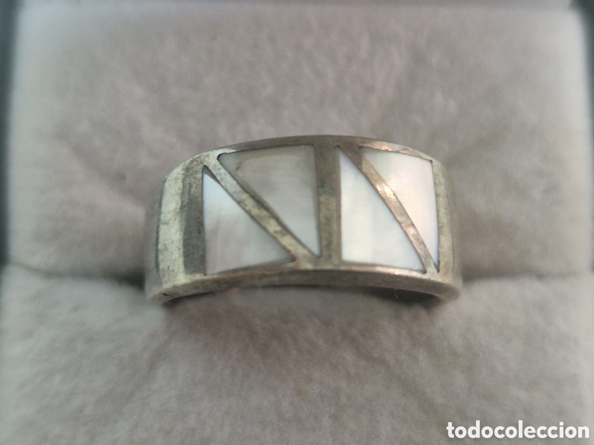 Joyeria: ANILLO PLATA Y NACAR - Foto 3