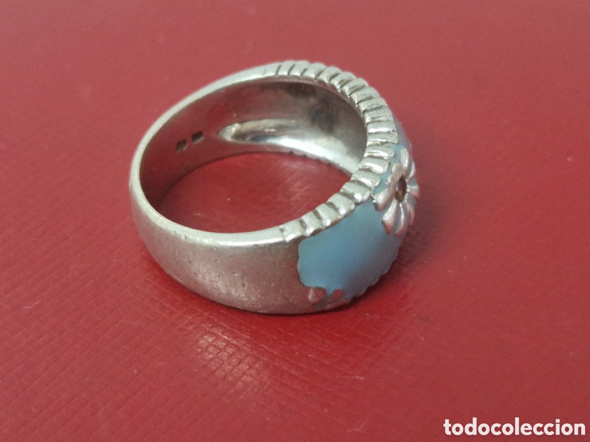 Joyeria: ANILLO PLATA Y ESMALTE - Foto 5