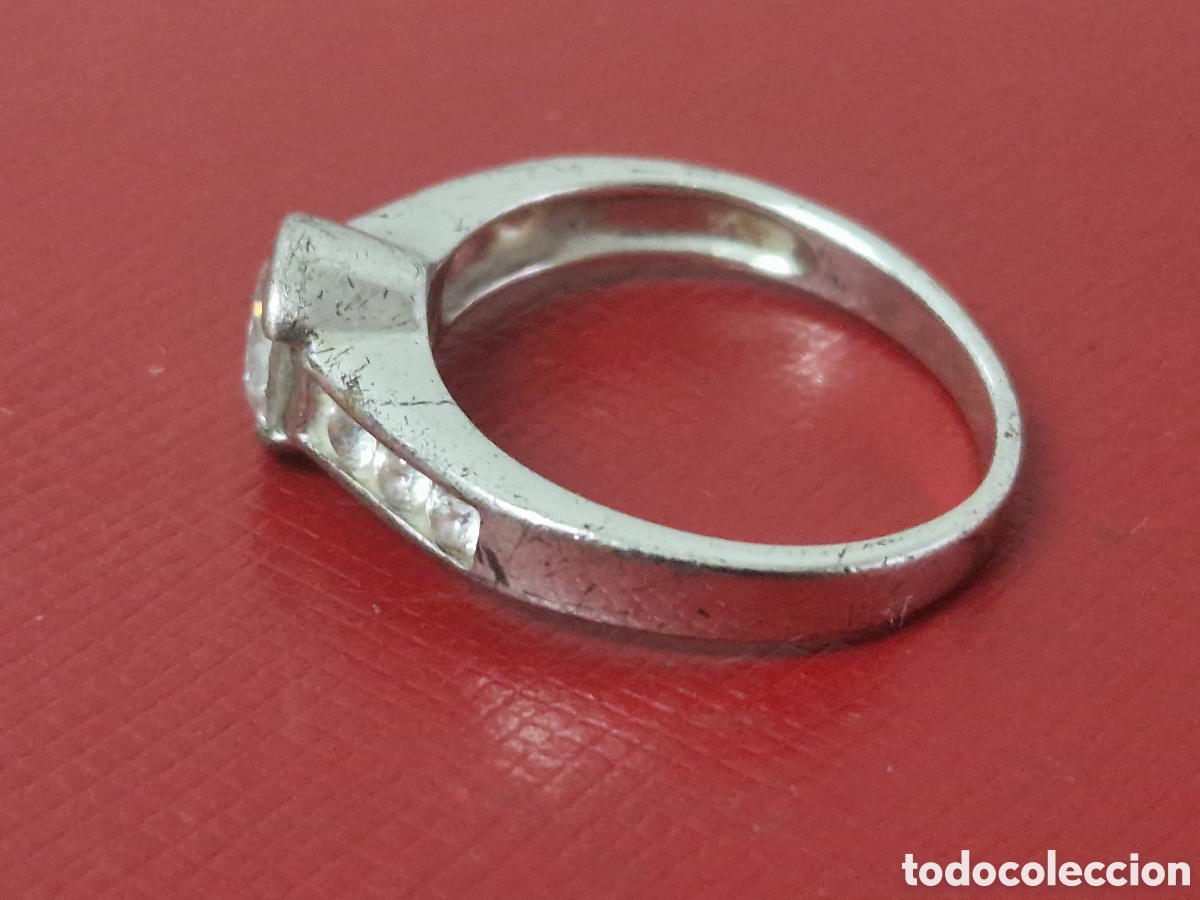 Joyeria: ANILLO DE PLATA Y CIRCONITAS - Foto 4