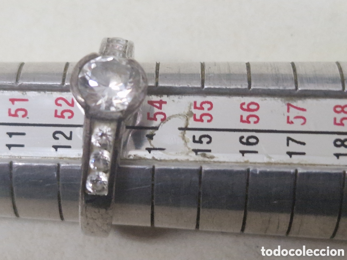 Joyeria: ANILLO DE PLATA Y CIRCONITAS - Foto 5