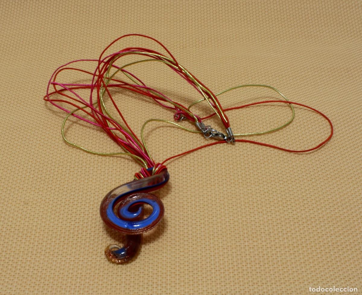 Joyeria: COLLAR CORTO, VINTAGE, COLGANTE CLAVE DE SOL - Foto 1