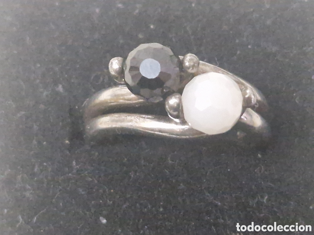 Joyeria: ANILLO DE PLATA PIEDRAS DE COLORES - Foto 3
