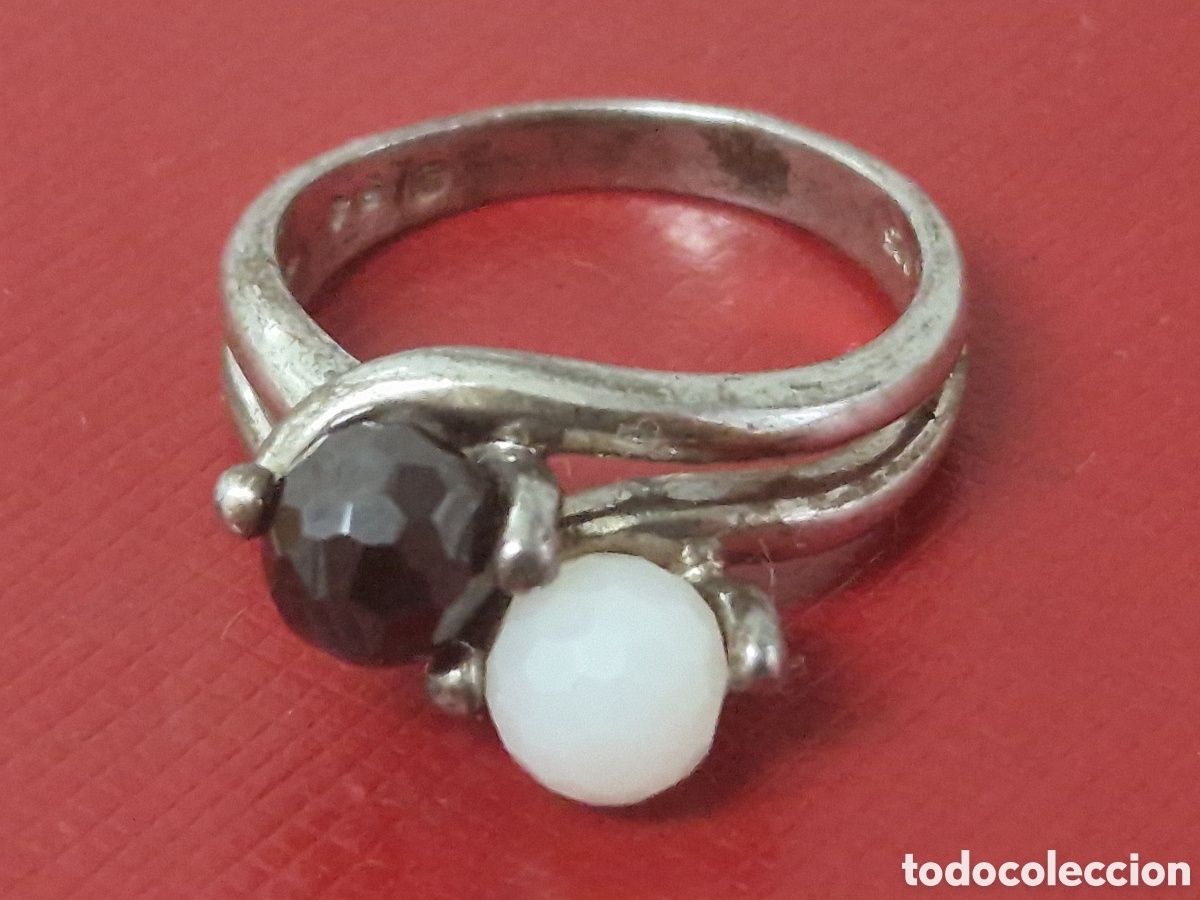 Joyeria: ANILLO DE PLATA PIEDRAS DE COLORES - Foto 5