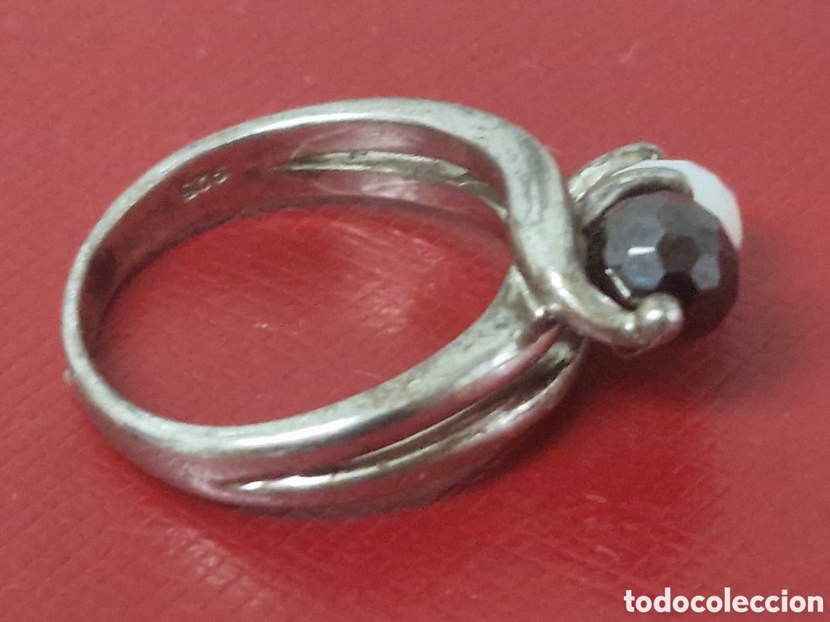 Joyeria: ANILLO DE PLATA PIEDRAS DE COLORES - Foto 7