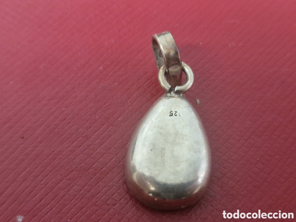 Joyeria: COLGANTE DE PLATA Y AMBAR DE FLORES - Foto 7