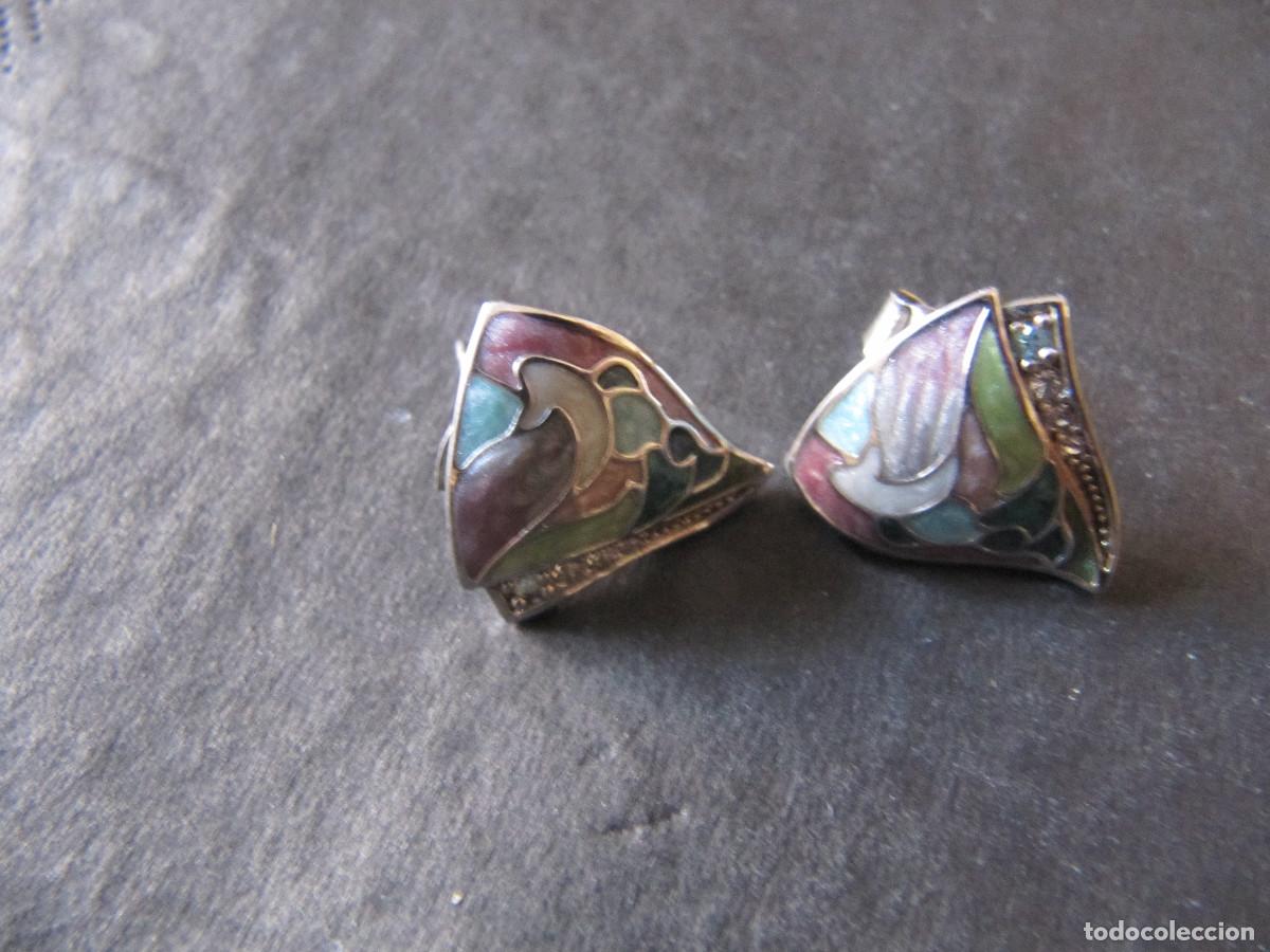 Joyeria: PENDIENTES EN NACAR Y PIEDRECITAS MARCAJE - Foto 2