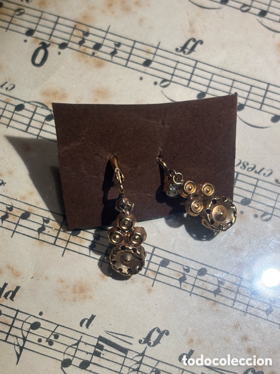 Joyeria: PENDIENTES ANTIGUOS 1930~50&rsquo;s - Foto 9