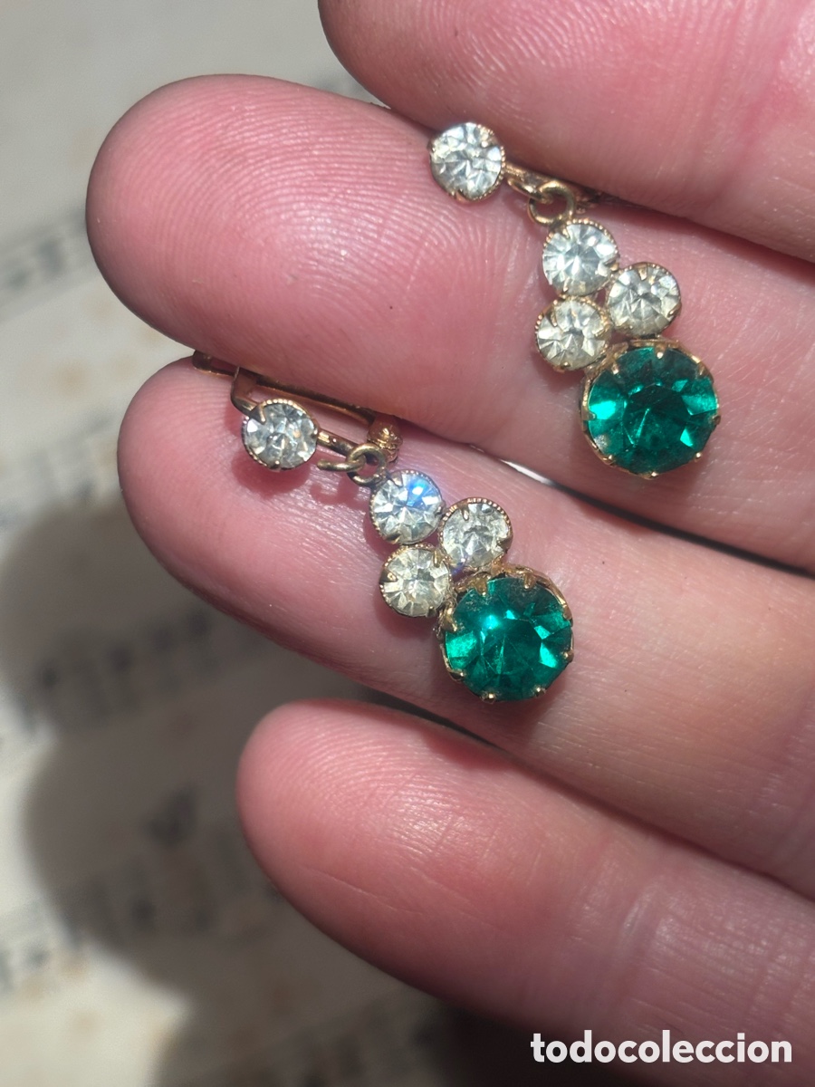 Joyeria: PENDIENTES ANTIGUOS 1930~50&rsquo;s - Foto 2