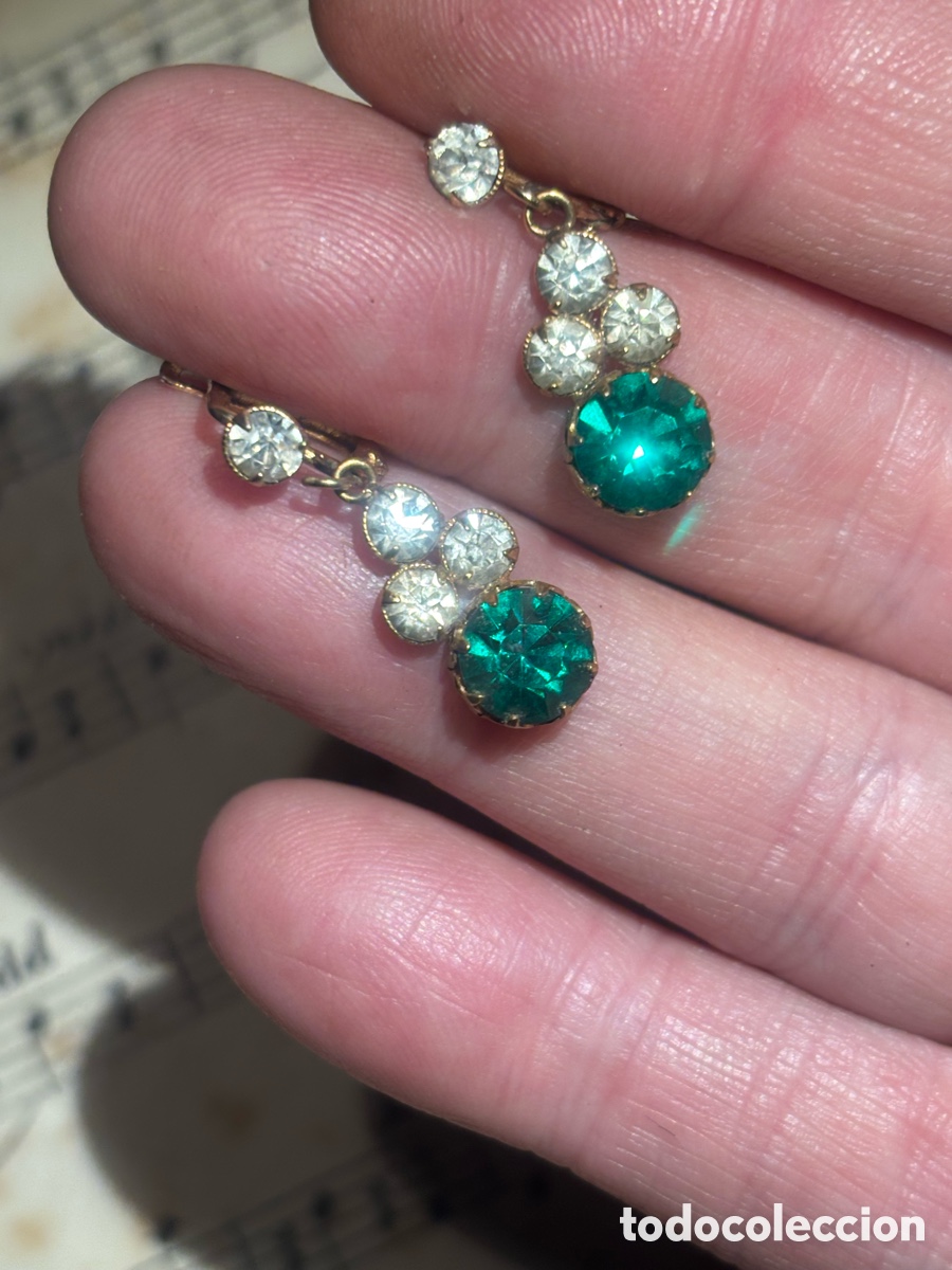 Joyeria: PENDIENTES ANTIGUOS 1930~50&rsquo;s - Foto 3