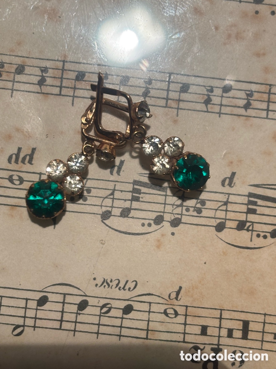 Joyeria: PENDIENTES ANTIGUOS 1930~50&rsquo;s - Foto 12