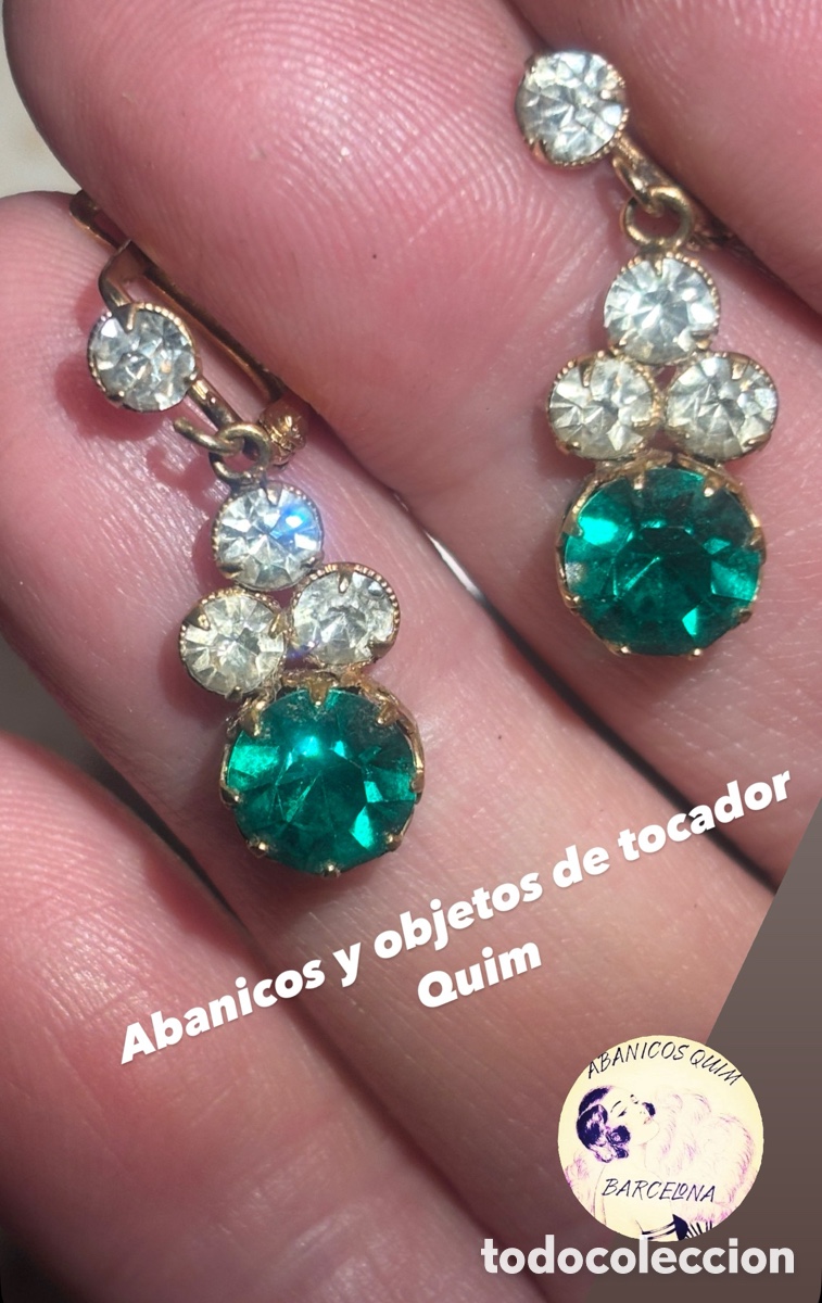 Joyeria: PENDIENTES ANTIGUOS 1930~50&rsquo;s - Foto 1