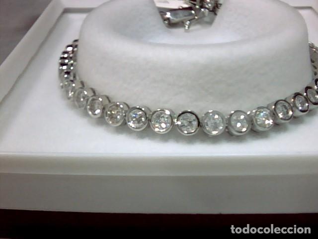 Joyeria: pulsera riviere 18 kts con diamantes - Foto 1