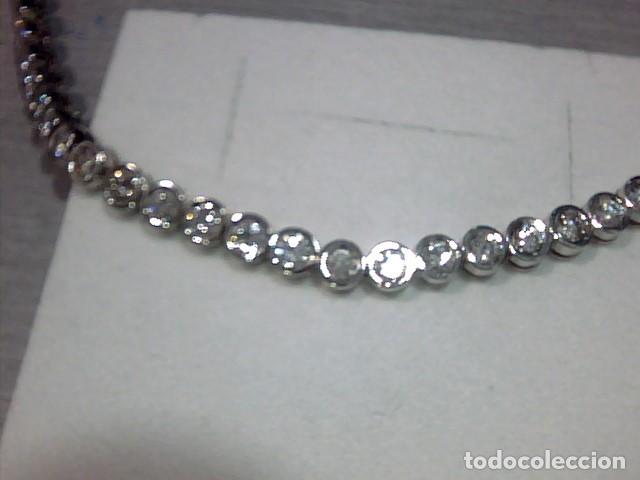 Joyeria: pulsera riviere 18 kts con diamantes - Foto 4