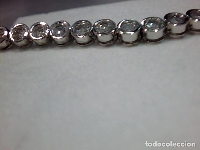 Joyeria: pulsera riviere 18 kts con diamantes - Foto 6