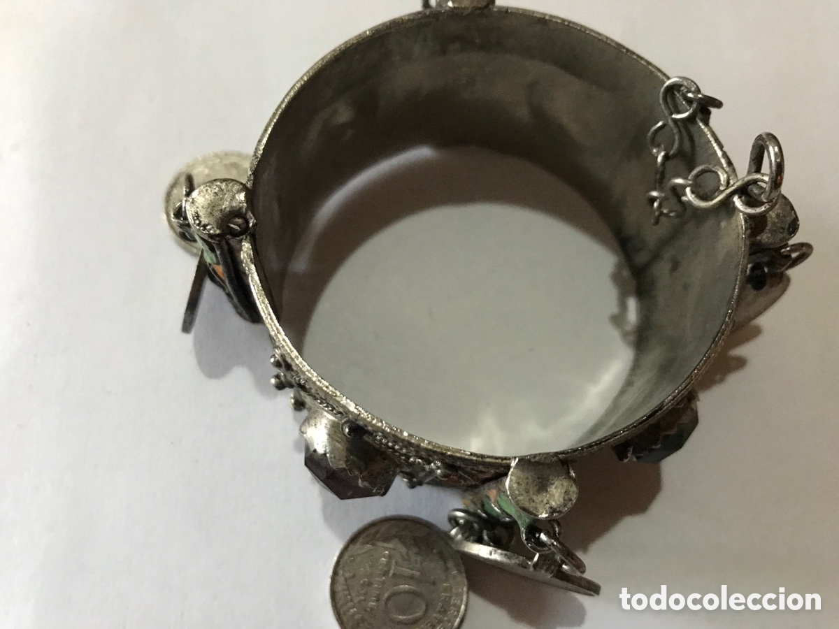 Joyeria: Pulsera ber&eacute;ber con monedas, metal - Foto 3