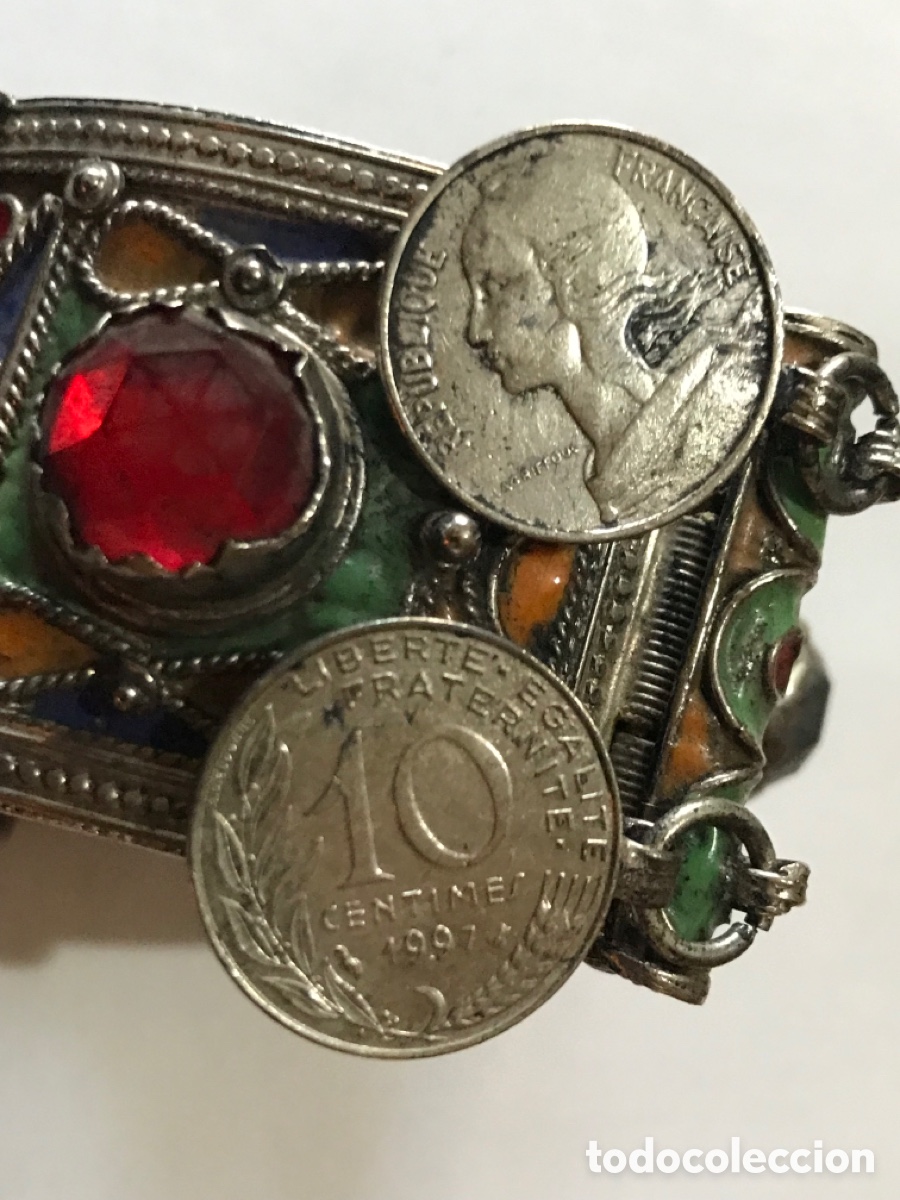 Joyeria: Pulsera ber&eacute;ber con monedas, metal - Foto 7