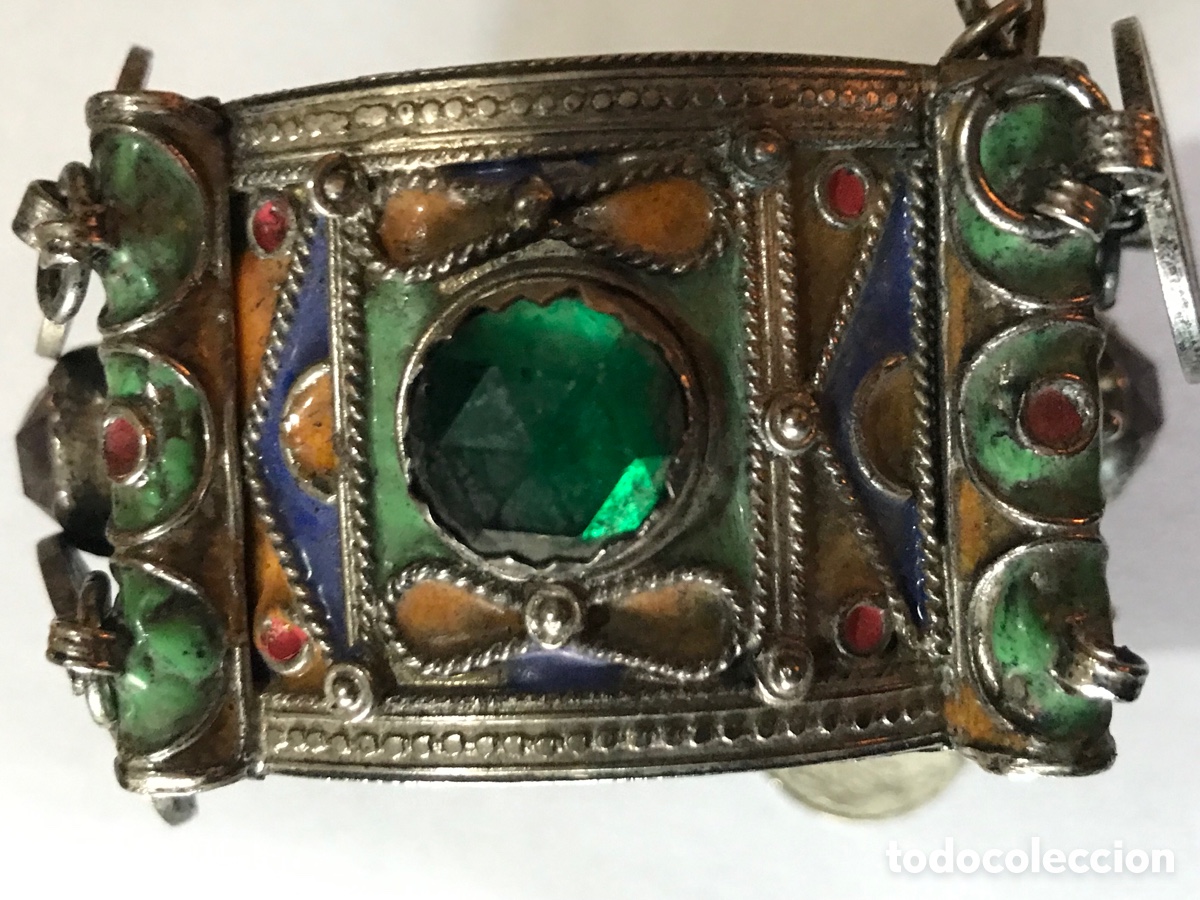 Joyeria: Pulsera ber&eacute;ber con monedas, metal - Foto 8