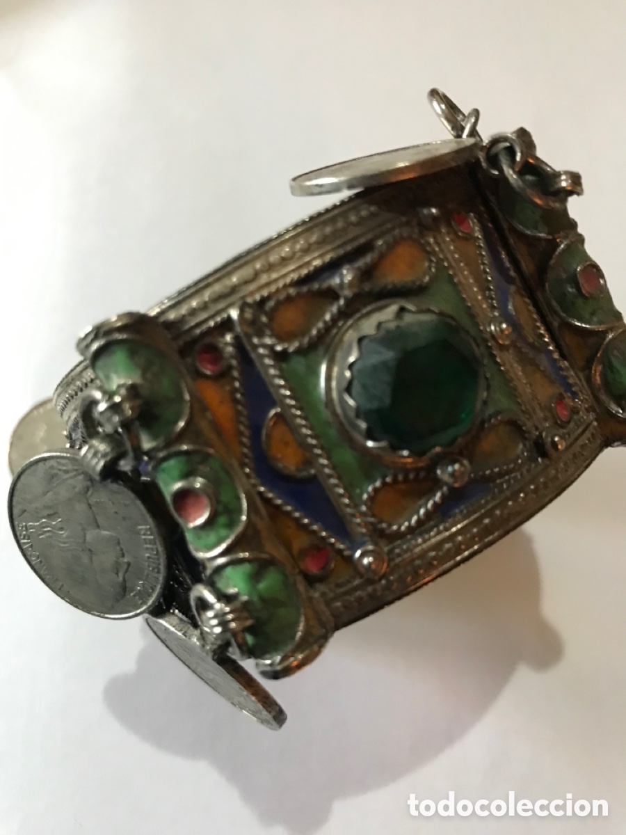 Joyeria: Pulsera ber&eacute;ber con monedas, metal - Foto 10