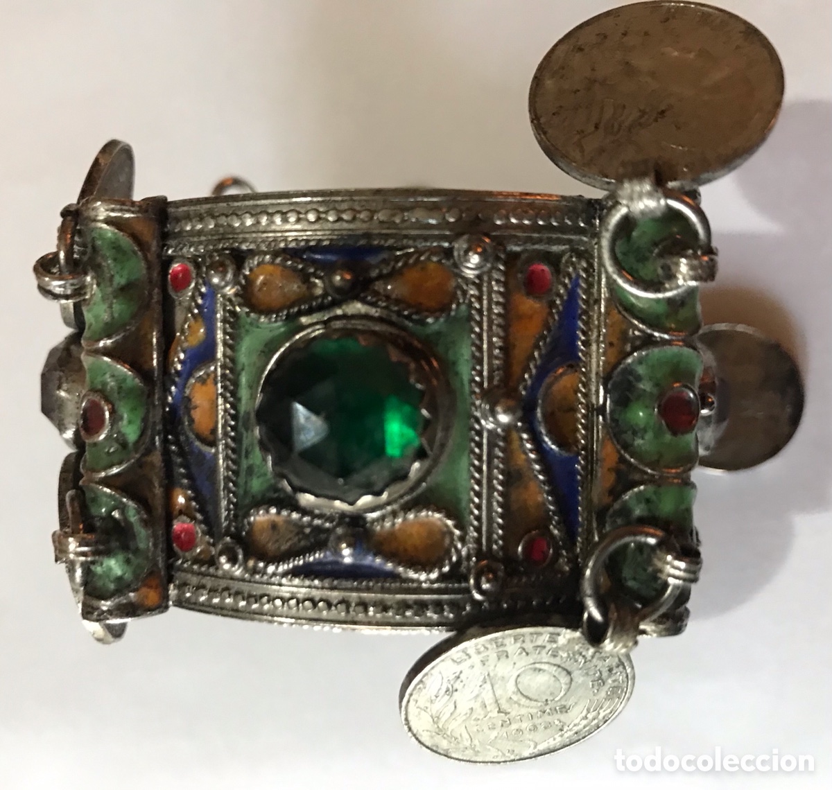 Joyeria: Pulsera ber&eacute;ber con monedas, metal - Foto 11