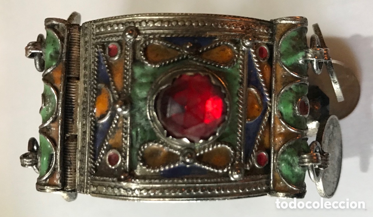 Joyeria: Pulsera ber&eacute;ber con monedas, metal - Foto 12