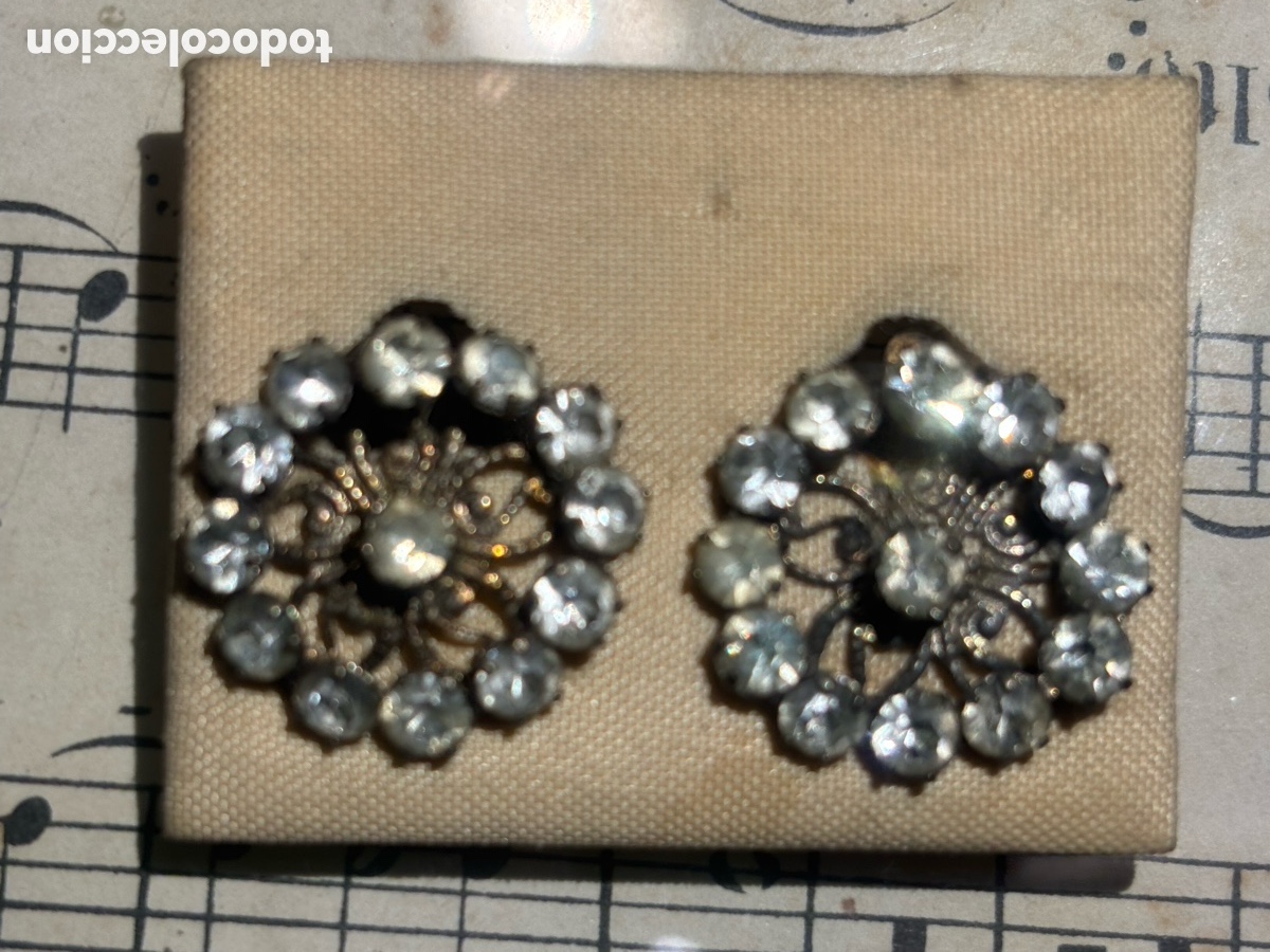Joyeria: PRECIOSOS PENDIENTES DE CLIP ANTIGUOS - Foto 4