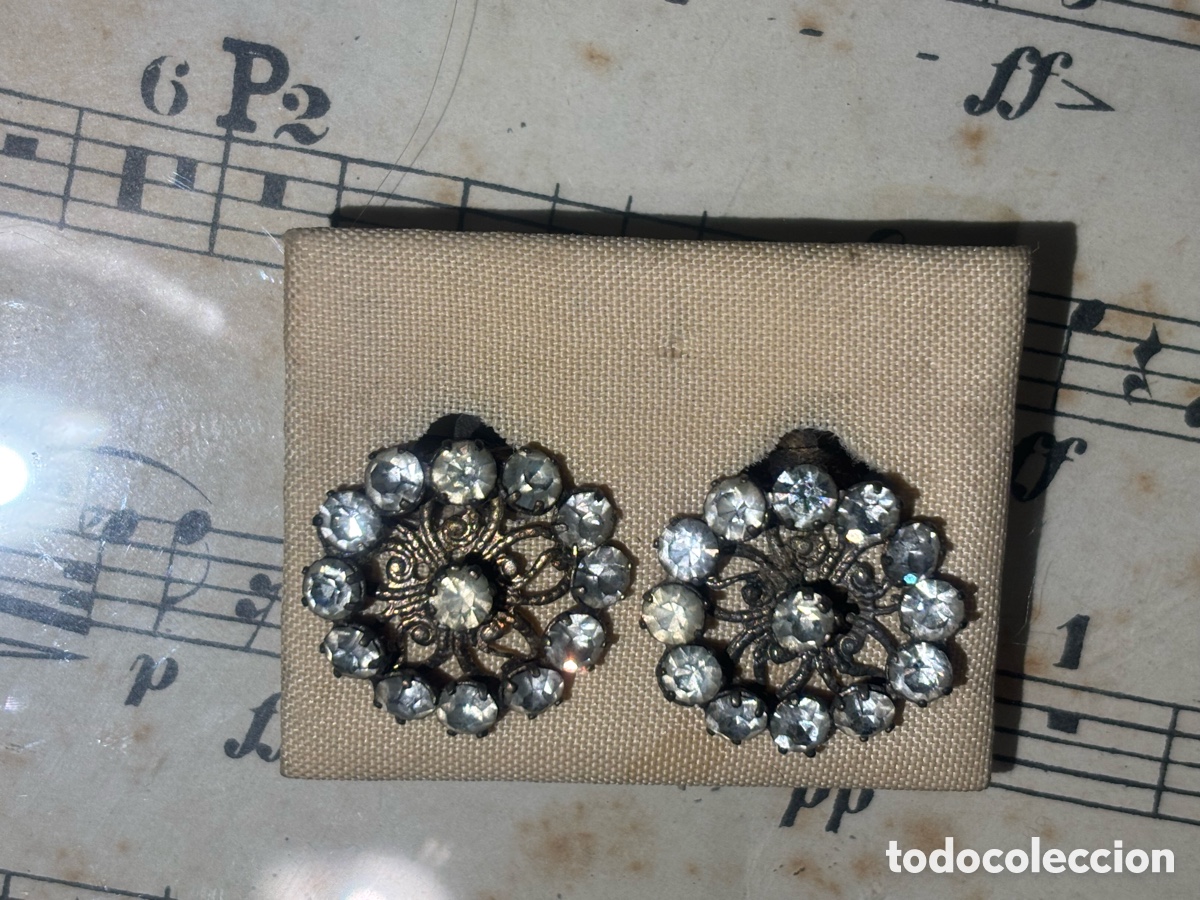 Joyeria: PRECIOSOS PENDIENTES DE CLIP ANTIGUOS - Foto 5