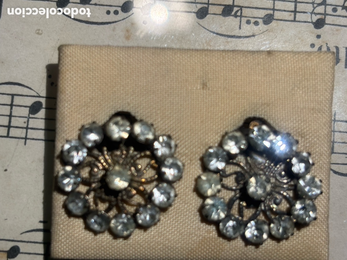 Joyeria: PRECIOSOS PENDIENTES DE CLIP ANTIGUOS - Foto 1