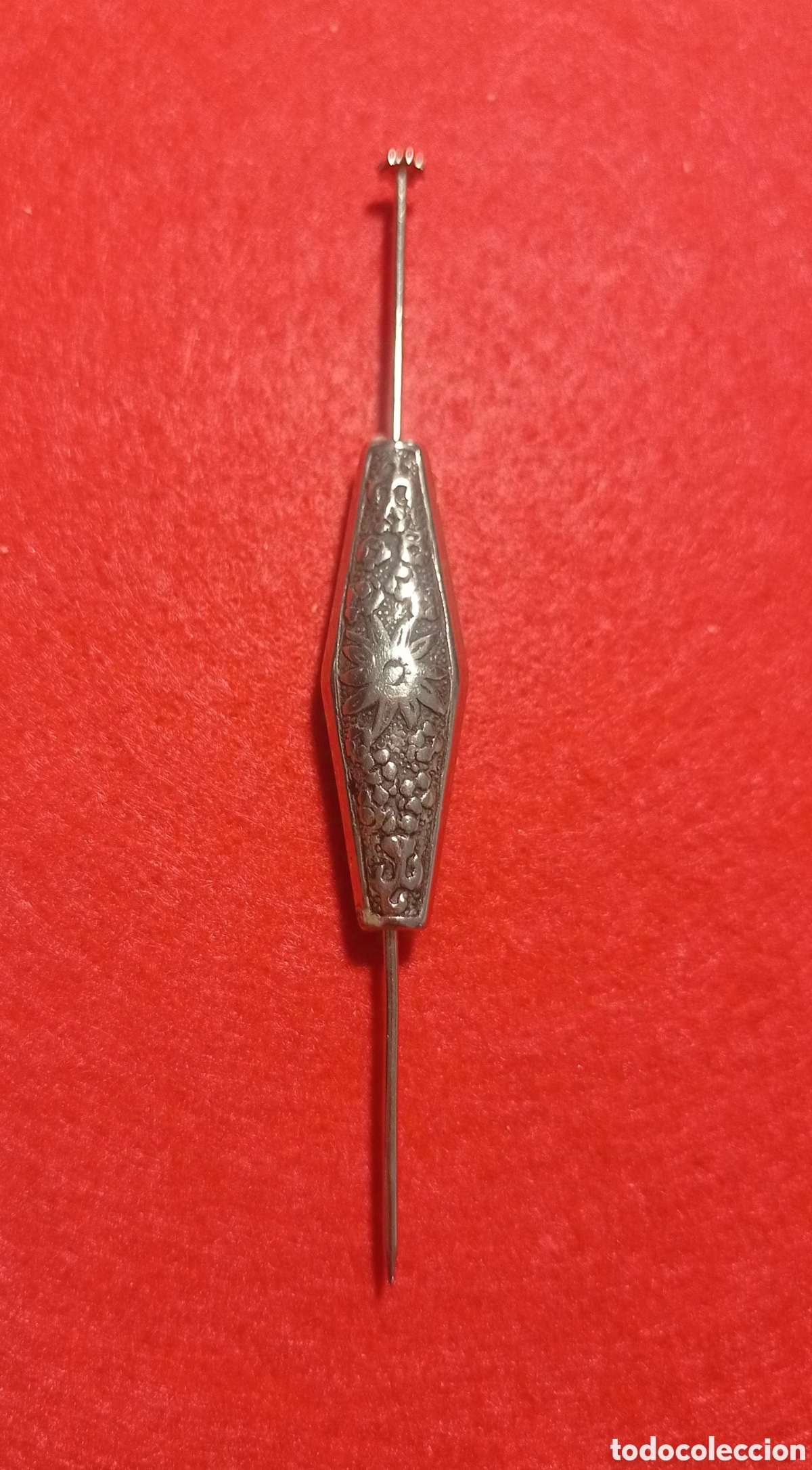 Joyeria: ⚜️ANTIGUA AGUJA DE ROPA, DE SOLAPA, BROCHE - Foto 2