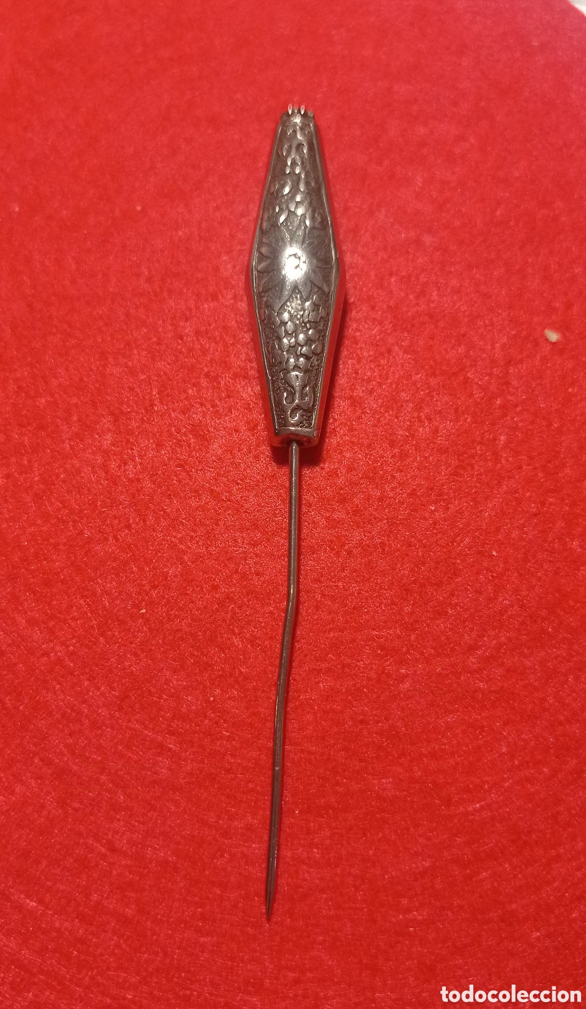 Joyeria: ⚜️ANTIGUA AGUJA DE ROPA, DE SOLAPA, BROCHE - Foto 3