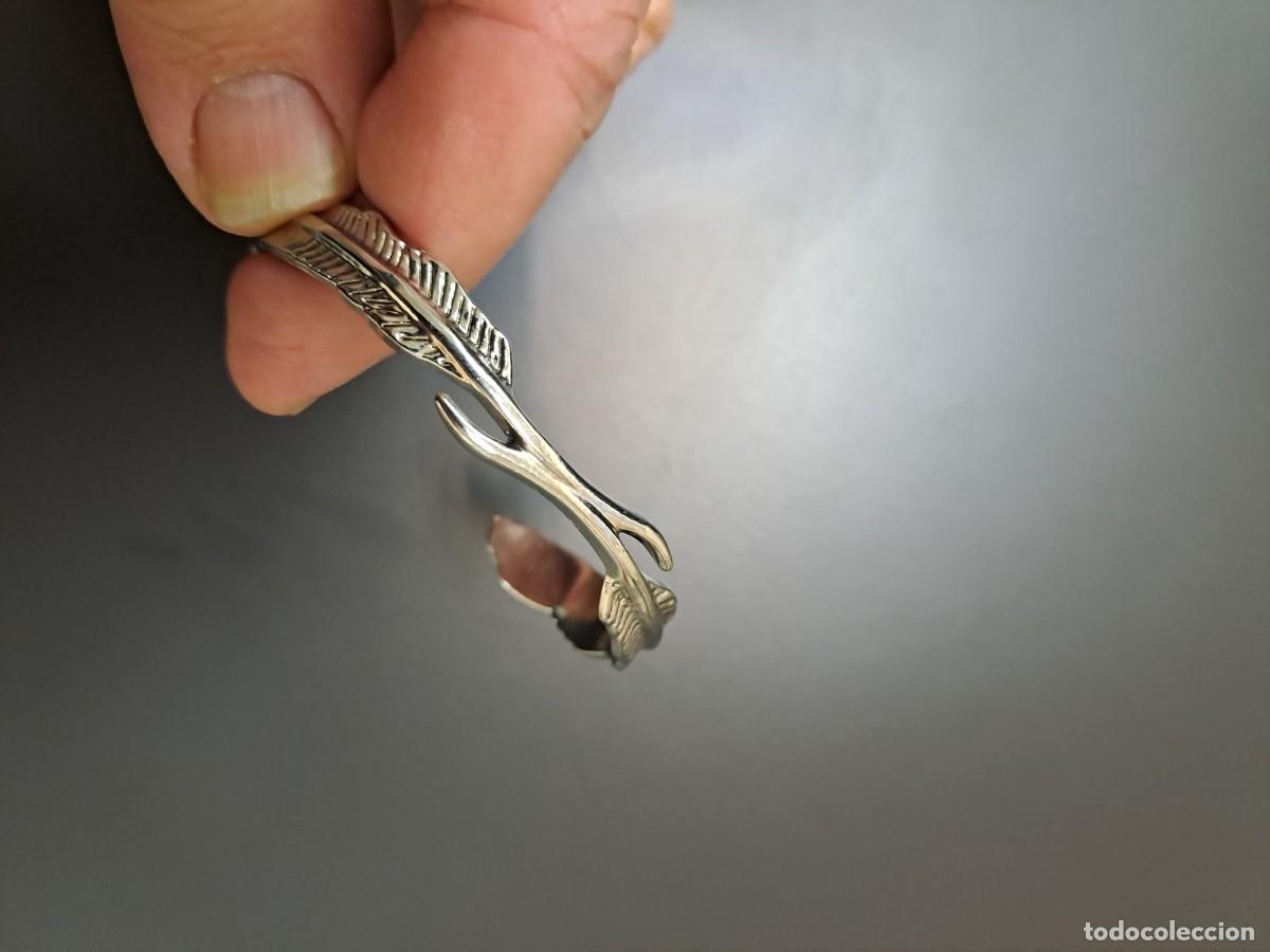 Joyeria: Pulsera met&aacute;lica de trazos ajustable nueva - Foto 8
