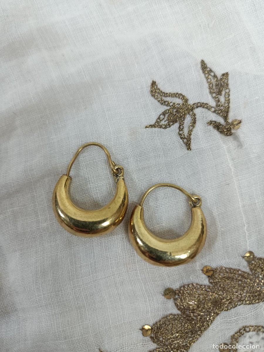 Joyeria: Pendientes amorcillados peque&ntilde;os - Foto 1