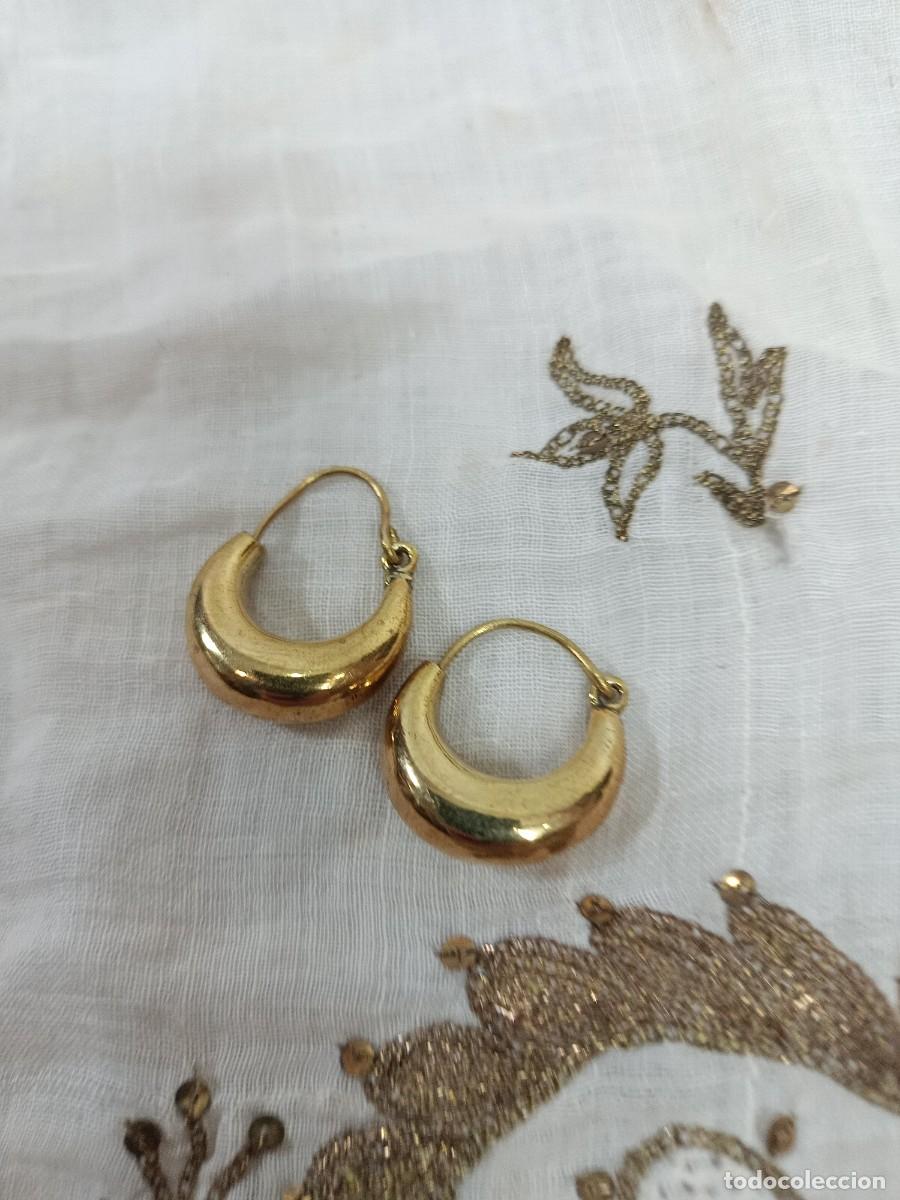 Joyeria: Pendientes amorcillados peque&ntilde;os - Foto 2