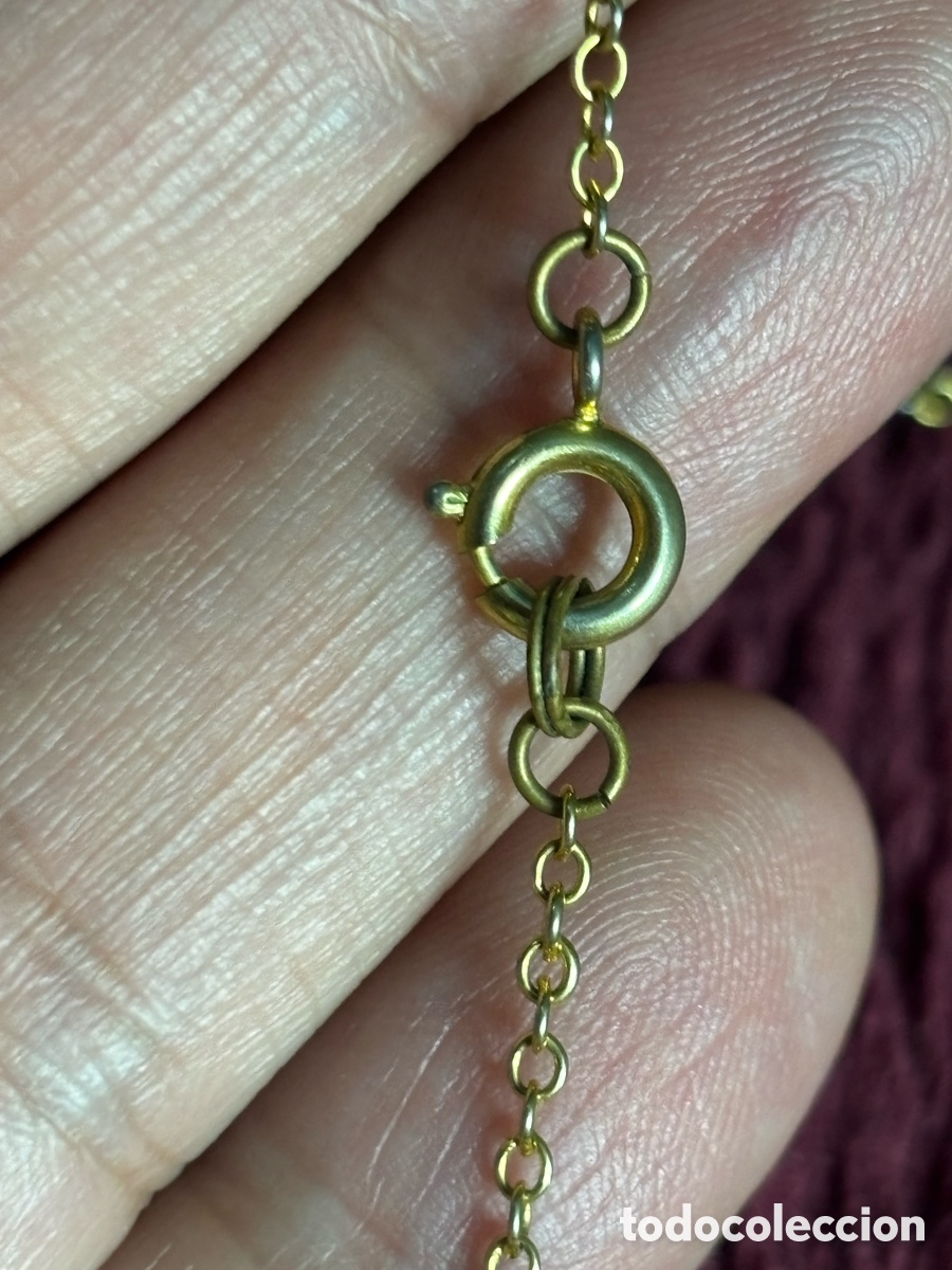 Joyeria: Cadena de metal dorado - Foto 4