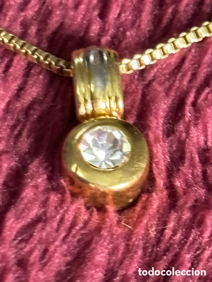Joyeria: Gargantilla dorada vintage - Foto 2