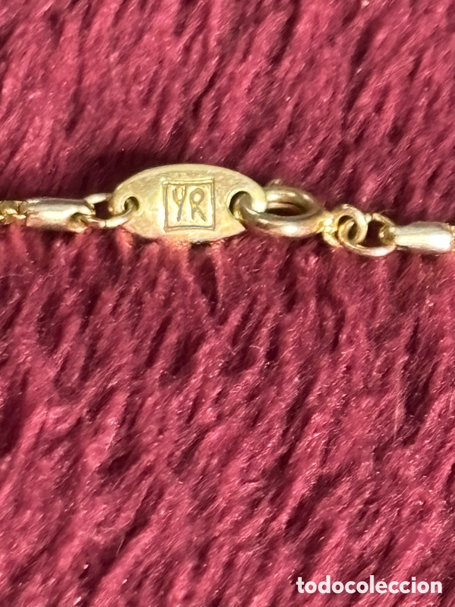 Joyeria: Gargantilla dorada vintage - Foto 3